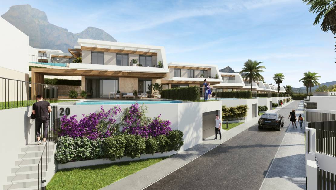 Nieuwbouwprojecten - Villa - Polop de La Marina