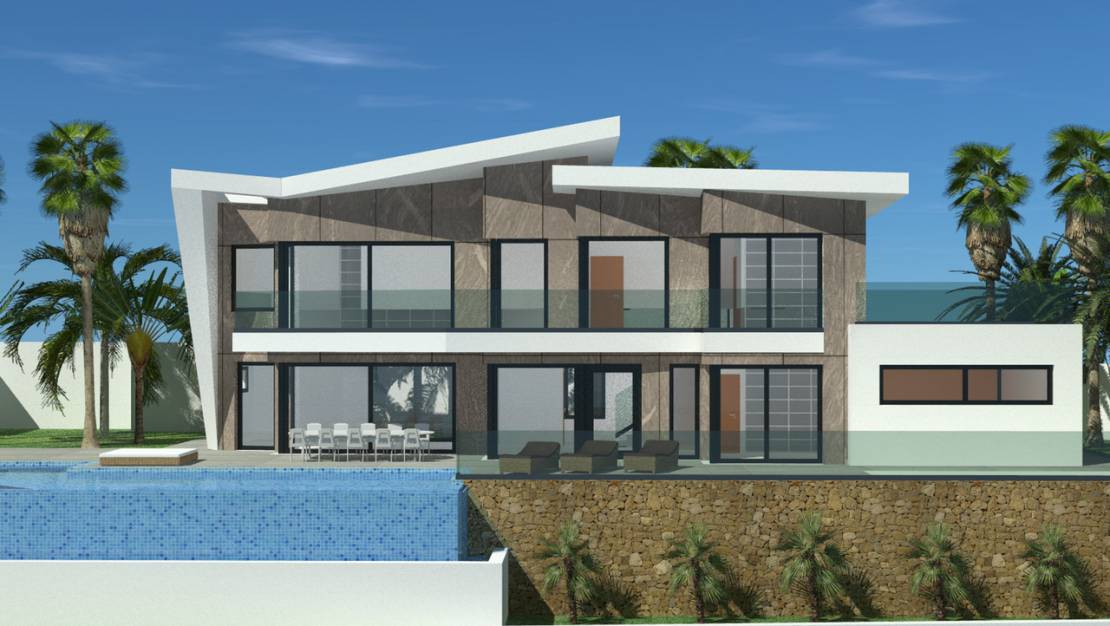 Nieuwbouwprojecten - Villa - Calpe - Maryvilla