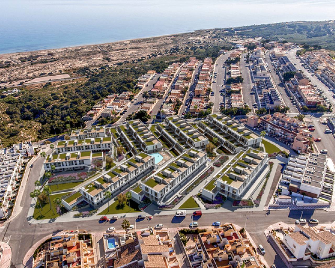 Appartements avec vue sur la mer à Gran Alacant, Alicante, Arenales del Sol - Photo 2