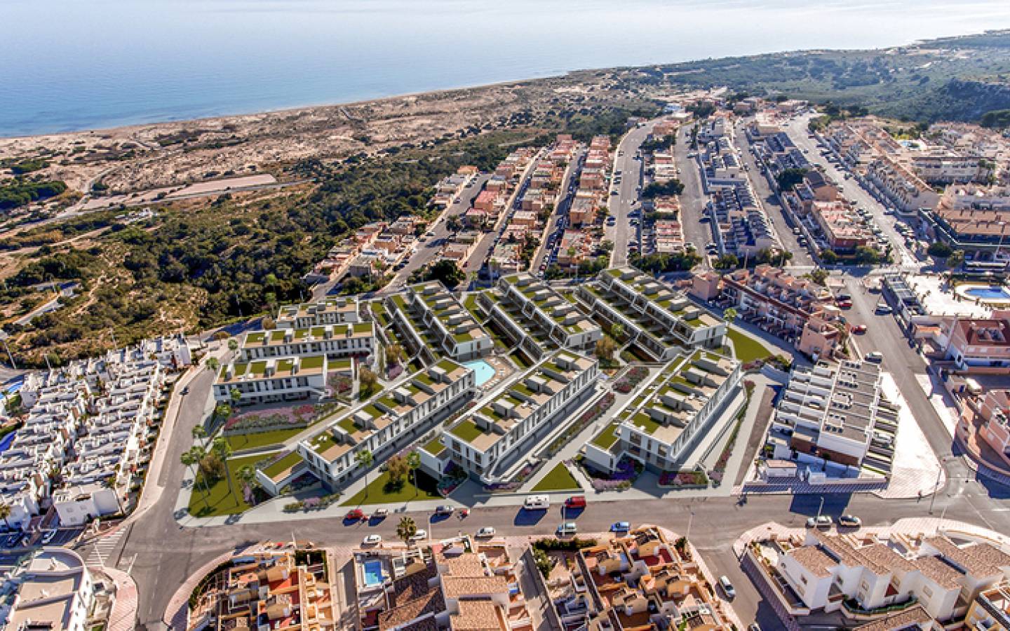 Appartements avec vue sur la mer à Gran Alacant, Alicante, Arenales del Sol - Photo 1
