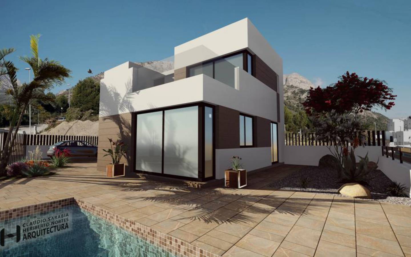 Belles villas à vendre à Polop, Costa Blanca, AlicanteQuelques magnifiques maisons sur des parcelles de 300m2 - Photo 0